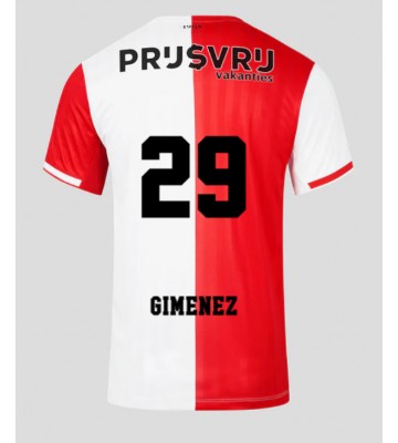 Feyenoord Santiago Gimenez #29 Replika Hjemmebanetrøje 2023-24 Kortærmet